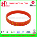Silicone Bracelets with Happy Day Words